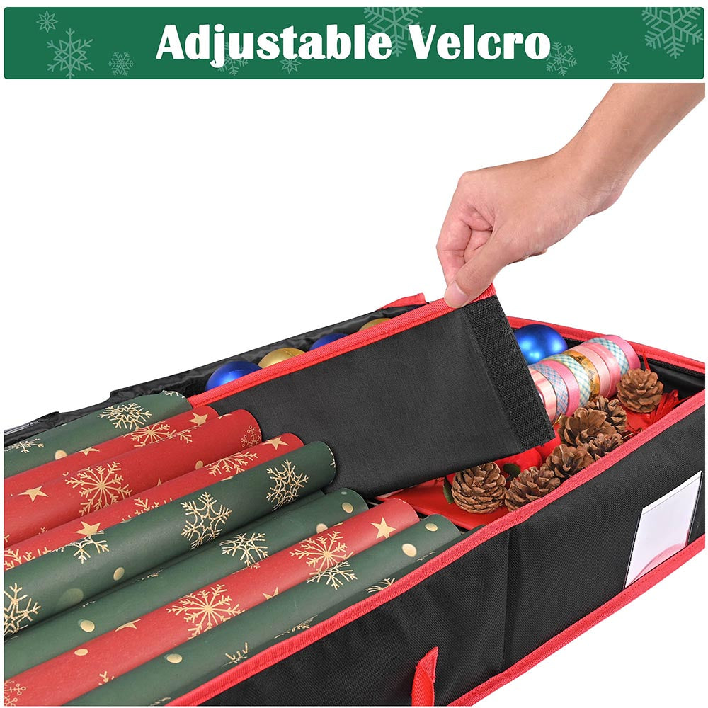 Yescom Christmas Wrapping Paper Storage Container Oxford 41" Image