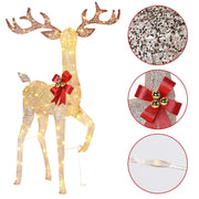 Yescom Outdoor Lighted Christmas Reindeer Family 3pcs Image