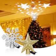 Yescom Christmas Tree Topper Light Projector 3-Films Image