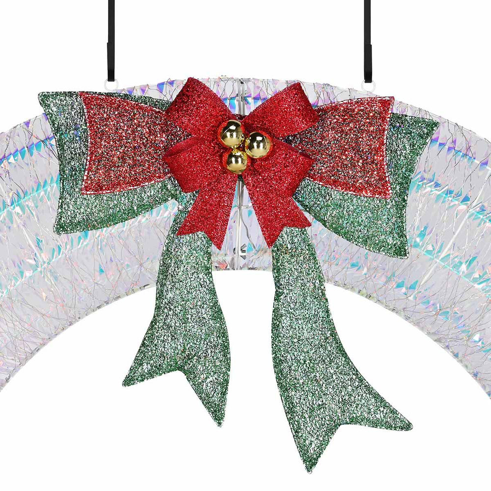 Yescom Giant Outdoor Prelit Christmas Wreath 60 inch Image
