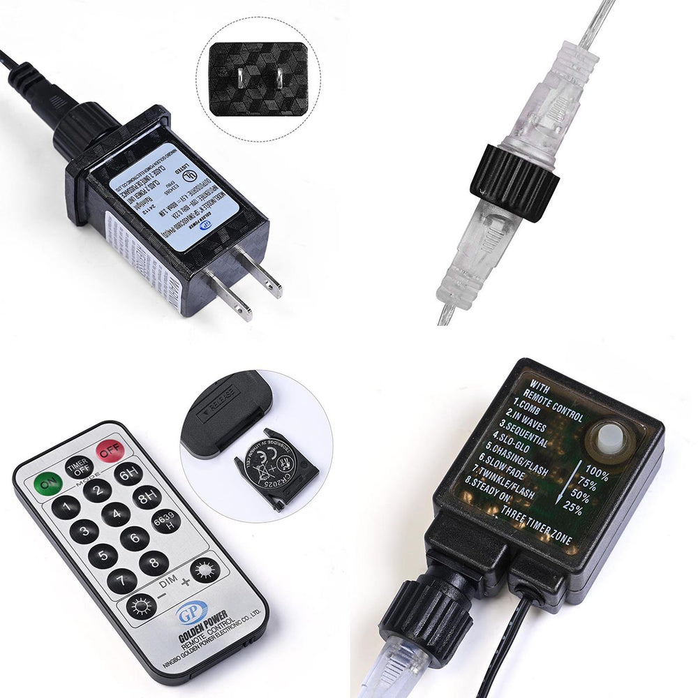 Yescom 8ft LED Large Candy Canes Lawn Outdoor Decorations Image