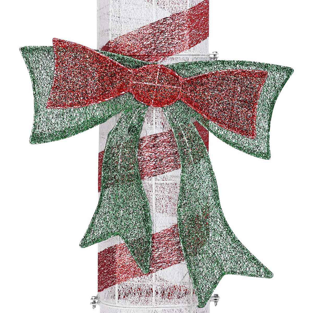 Yescom 8ft LED Large Candy Canes Lawn Outdoor Decorations Image