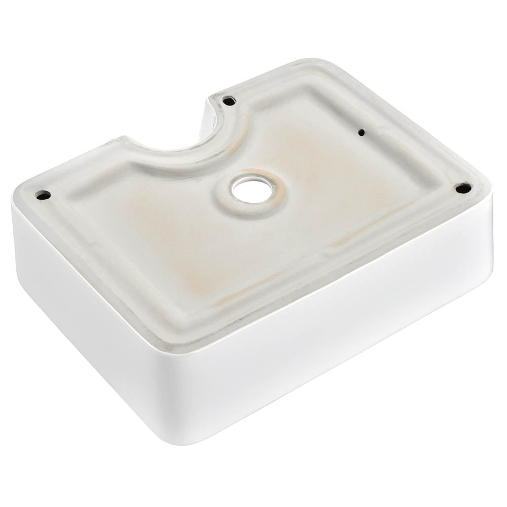 Yescom 19x15 Porcelain Bathroom Sink White Lavatory Basin Image