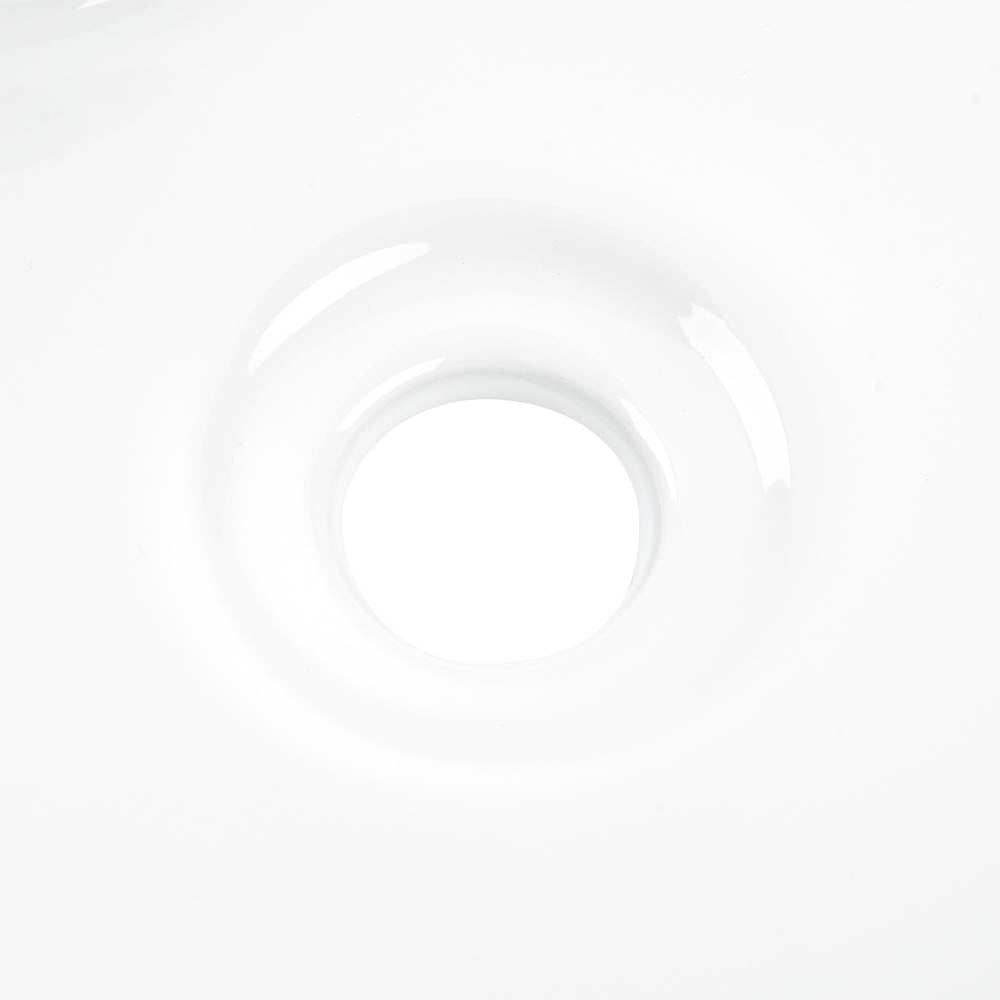 Yescom 19x15 Porcelain Bathroom Sink White Lavatory Basin Image