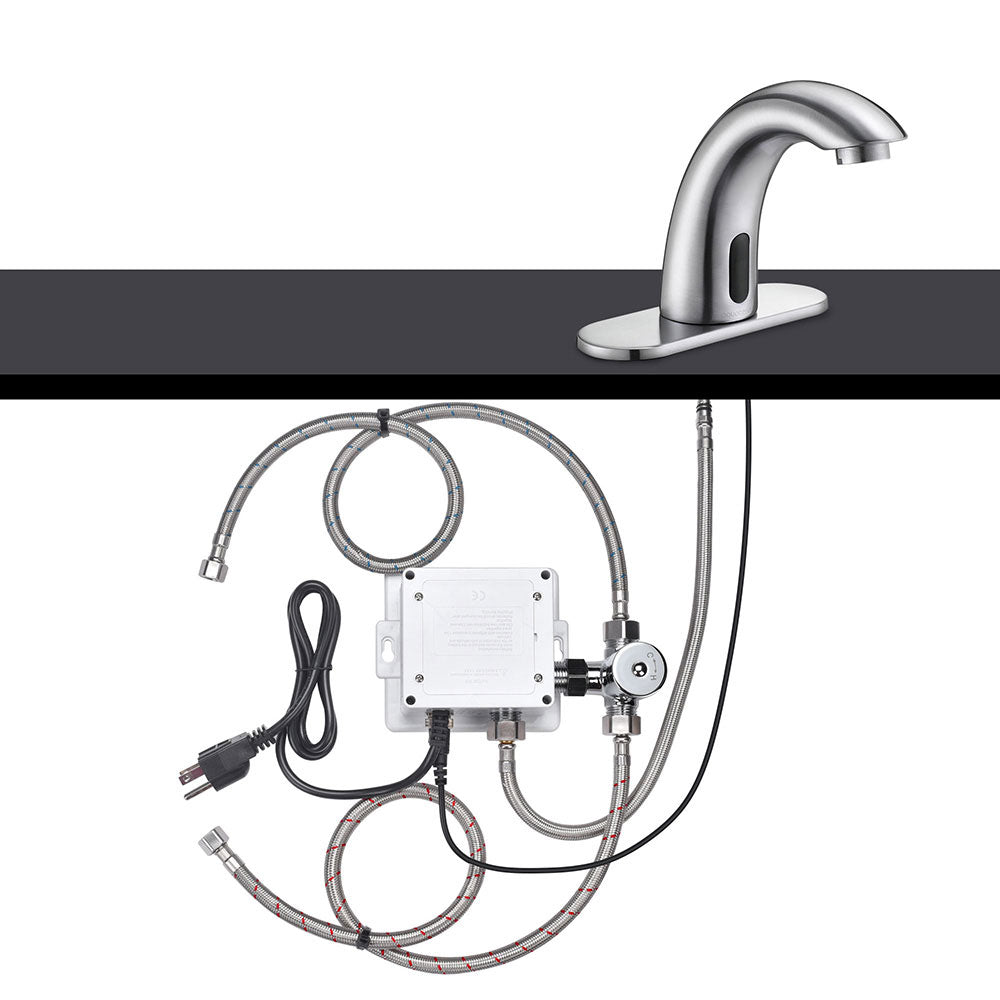 Yescom 5" Motion Sensor Touchless Bathroom Faucet Image