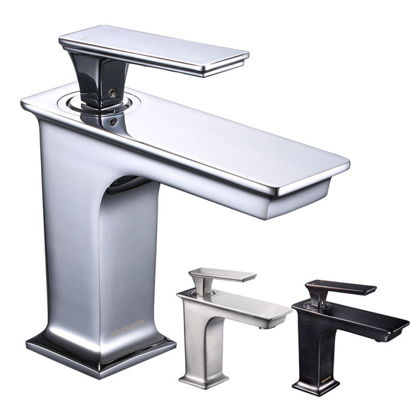 Yescom Bathroom Sink Faucet 1-Handle Cold & Hot, 6.7
