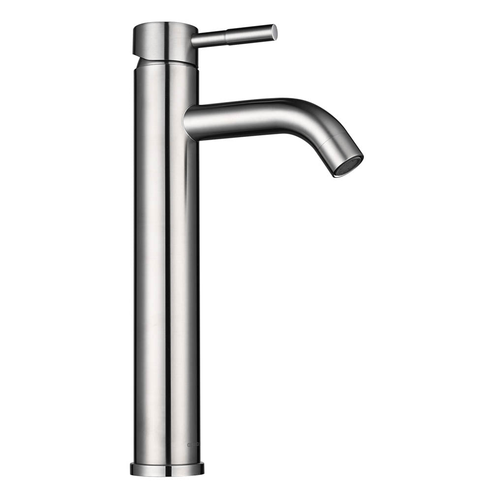 Yescom 12" Bathroom Bar Sink Vessel Faucet Finish Options, Brushed Nickel Image