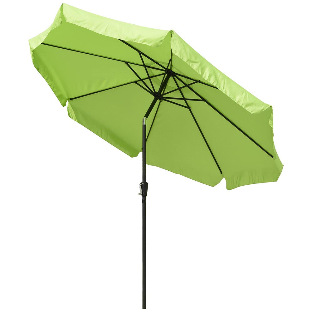 LAGarden 10ft Patio Outdoor Market Umbrella Tilt Multiple Colors