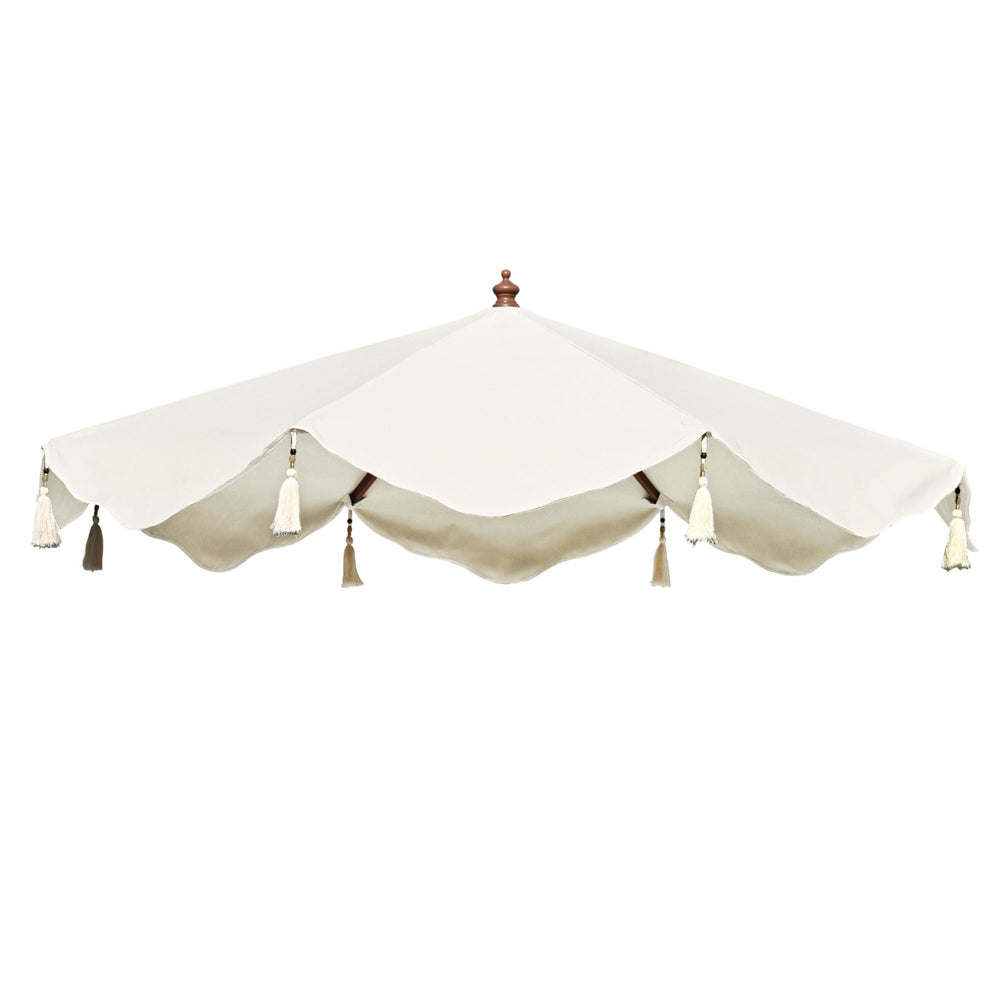 Yescom Boho Fringe Umbrella Replacement Canopy 7ft 8-Rib Image