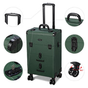 Yescom Artist Rolling Makeup Case with Drawers Image