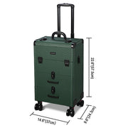 Yescom Artist Rolling Makeup Case with Drawers Image