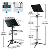 Yescom Orchestra Stand Sheet Music Holder for School Bands & Studios