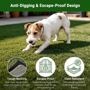 Yescom Commercial Artificial Turf for Pet Facility Runs 15'x Cut-to-Length Image