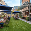 Yescom 15' Artificial Grass Roll Large-scale Landscape Projects | Cut-to-Length