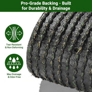 Yescom 15' Artificial Grass Roll Large-scale Landscape Projects | Cut-to-Length Image