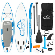 Yescom Paddle Board Inflatable Sup Fish Surfboard 10'x32"x6" Image
