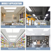 Yescom 2'x4' LED Panel Selectable Commercial LED Troffer (30W-72W)