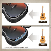Yescom 40"-41" Hard Shell Acoustic Guitar Case for Air Travel Image