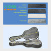 Yescom 40"-41" Hard Shell Acoustic Guitar Case for Air Travel