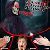 Yescom 6ft Animated Grim Reaper with Chain, Sound-Activated Halloween Prop