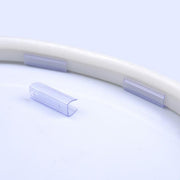 Yescom Plastic Mounting Track & Clips for 1/2"(13mm) LED Rope Lights Image