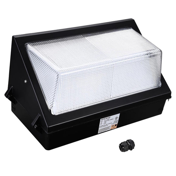 Yescom 120w Outdoor LED Wall Pack Light Fixture 12000lm 5000K UL Listed Image