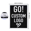 Yescom Custom Commercial Turf Tufted-in Logo, Custom Sized, 9 Colors 60oz