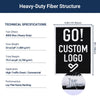 Yescom Custom Commercial Turf Tufted-in Logo, Custom Sized, 9 Colors 53oz