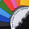Yescom Custom Commercial Turf Tufted-in Logo, Custom Sized, 9 Colors 60oz