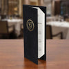 Yescom Personalized Menu Covers PU Leather Wine Menu Cover 4.25x11