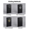 Yescom Personalized Menu Covers - 8.5x11 PU Leather Custom Printed & Color