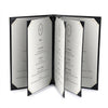 Yescom Personalized Menu Covers - 8.5x14 PU Leather Custom Printed & Color