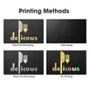 Yescom Personalized Menu Covers - 8.5x14 PU Leather Custom Printed & Color