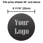 Yescom Custom Acrylic Center Cap Prize Wheel Replacement Parts, 8.6in Image