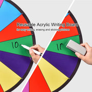 Yescom Custom Prize Wheel Acrylic Dry Erase Board Image