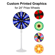 Yescom Custom Prize Wheel Acrylic Dry Erase Board Image