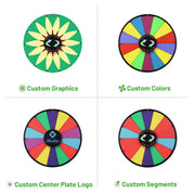 Yescom Custom Prize Wheel Acrylic Dry Erase Board Image
