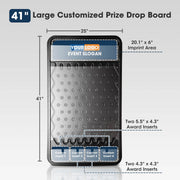 Yescom 41x25 Custom Prize Drop Disk Drop Game Board Plinking Image
