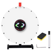Yescom Custom Spinning Prize Wheel Dry Erase Complete Kit, 18in 14-Slot Image