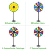 Yescom 36" Custom Spinning Prize Wheel Dry Erase