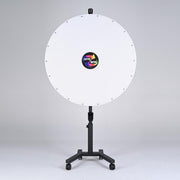 Yescom 48" Rolling Stand Prize Wheel Color, White(18-Slot) Image