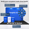 Yescom Wholesale 10ft Tension Fabric Display (Straight Frame, Graphic, or Kit)