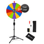 Yescom 24" Modular Prize Wheel with Adjustable Height Stand 12-Slot, Custom Center Piece Image