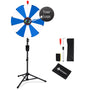 Yescom 24" Modular Prize Wheel with Adjustable Height Stand 12-Slot, Custom Center Piece Image