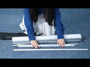 Yescom Retractable Banner Stand for Events Trade Shows Custom Printed 33x81