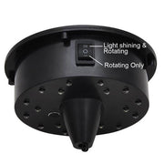 Yescom 16in Shiny Disco Ball with Motor, 8 RGB Lights for Event Party Image