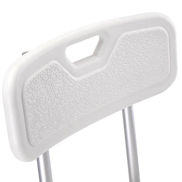 Yescom Shower Stool Bath Chair w/ Armrest & Back 220 LBS Capacity