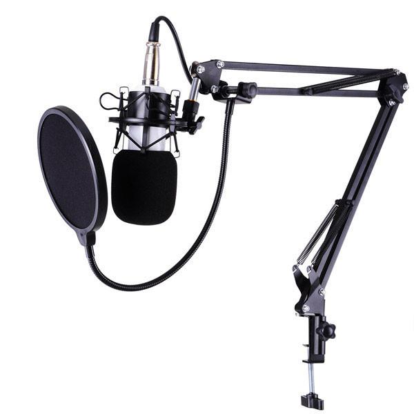 Yescom Studio Vocal Recording Microphone Kit w/ Shock Mount & Filter Image