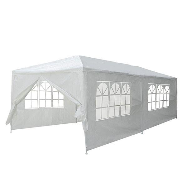 Yescom 10' x 20' Outdoor Wedding Party Tent 6 Sidewalls White Image