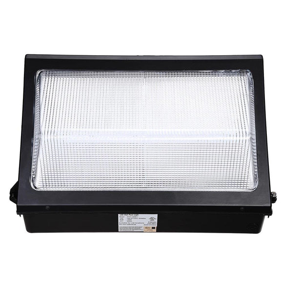 Yescom 100w Outdoor LED Wall Pack Light Fixture 10000lm 5000K UL Listed Image